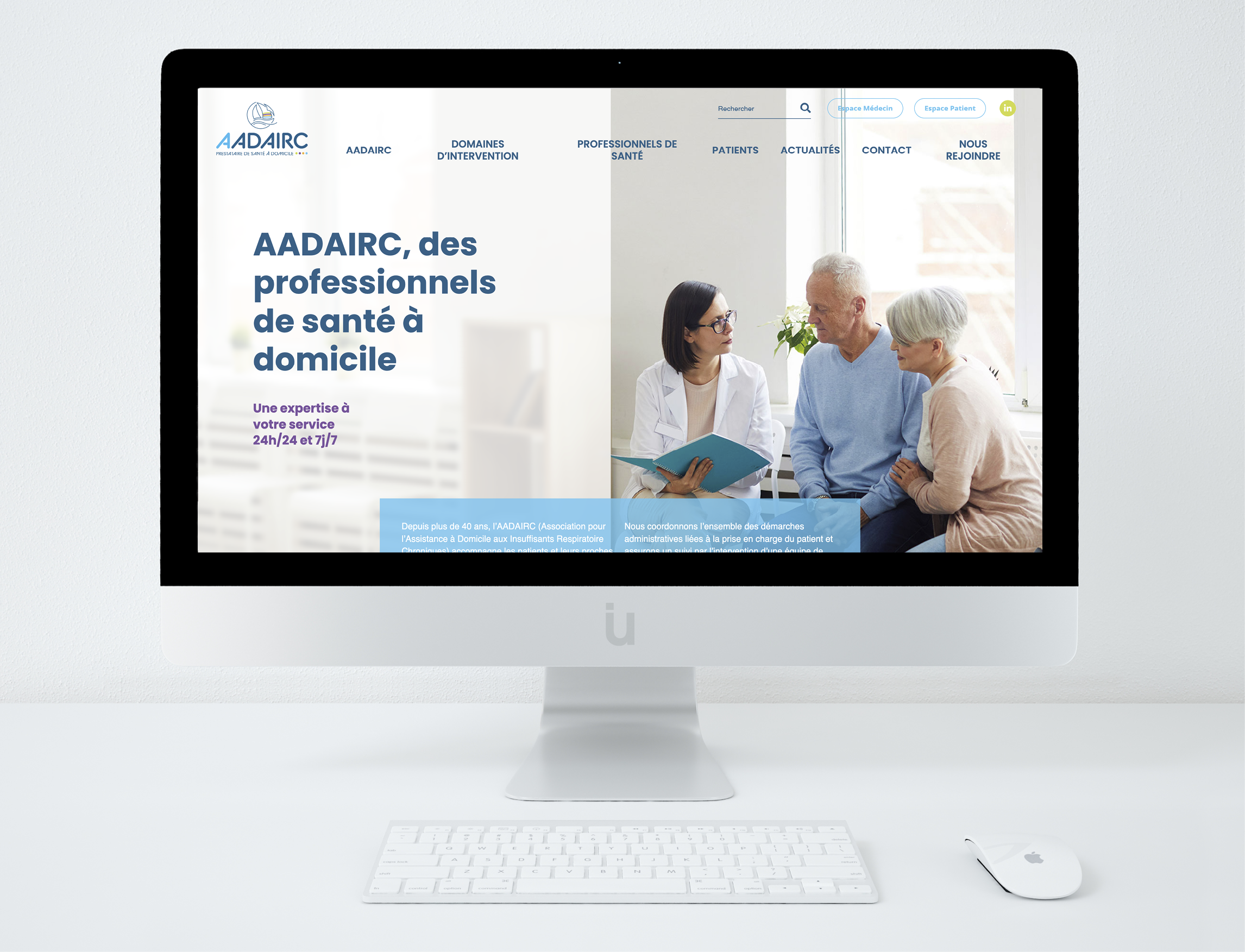 Site web Aadairc