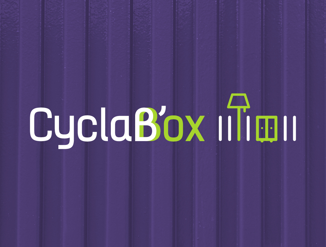 Conception logo Cyclab'box pour Cyclad